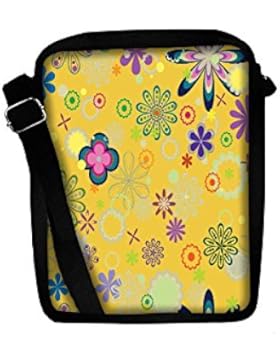 Snoogg , Damen Umhängetasche mehrfarbig multi