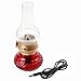 Produktbild Adoudou Retro Blow Control Kerosene Lampe Flameless LED Light Decorative Kamellose Candle Lantern Vintage Oil Table Bedside Small Night Light,Red