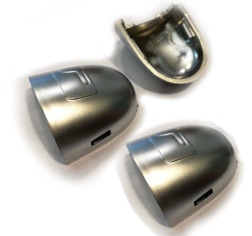 2 pieza para Laguna II 2 Megane II 2 Puerta Mango protectora Apertura cromo