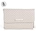 Pasito a Pasito Changing Pad Atelier in Leatherette Beige with White Topito