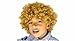 Produktbild Neuheit Short Afro-volle Spitze Curly Clown Party Perücken Fußball-Fans Halloween Kostüme Curl-up-Fälschungs-Haar-Perücke Wilde Goldene