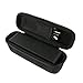 Produktbild Khanka Hart EVA Reise tragen Fall Tasche Case Für Anker SoundCore / Anker SoundCore 2 Wireless Portabel Stereo Mobiler Bluetooth 4.0 Lautsprecher Speaker. Netztasche für die Kabel - Schwarz