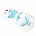 BBCare® Baby Non-Slip Safety Bath Seat & Extra Long Bath Mat with Hot Spot Color Change(Blue_Whale)