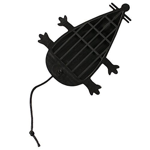 COM-FOUR® 2er Set Maus-Türstopper in schwarz und grau, 12,0 x 9,0 cm aus Silikon (2 Stück grau/schwarz) - 3