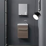 Expedición 72 h Kiamami Valentina Mobile baño, Roble Humo, pequeños Spazi