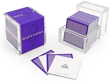 Table Topics Conversation Cards - Spirit Edition (Purple)