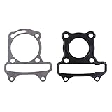 Hochwertiger Ersatz IPOTCH 2 Stücke Zylinderkopfdichtungen Bodenplatte Unterlegscheiben Verschleißteile Motorrad Ersatz Teile Für Gy6 Motorroller - 50cc (39mm)
