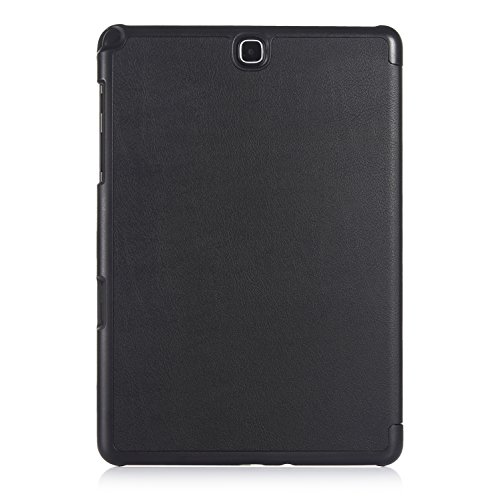 iHarbort® Samsung Galaxy Tab A 9.7 Hülle Case Tasche mit Standfunktion Auto Wake up Sleep PU Leder hüllen für Samsung Galaxy Tab A 9.7 (SM-T550N/ T555N) Smart Cover mit Auto Sleep Wake up / Standfunktion (Galaxy Tab A 9.7, schwarz) - 7