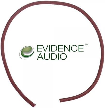 Evidence Audio Monorail Pedalboard/Patch Cable Per Foot (Burgundy)