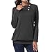 Produktbild Riou Damen Pullover Langarm SweatshirtTunika Herbst Winter Basic Mode Elegant Blouse Oberteil Tops (M, Grau)