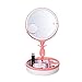 Produktbild X-DAAO Faltbarer Kosmetikspiegel, LED, USB-Ladegerät, multifunktional, für Induktion und Nachtlicht, Luxury Induction Models - Pink, 192 * 192 * 78MM