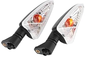 LLWQUANZSS Motorcycle Turn Signal Modification Accessory for Tiger Daytona (BALCK ADN WHITE) + triumph street triple 675 accessories indicator