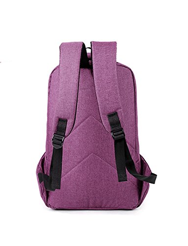 EssVita Vintage Rucksack Herren Damen Unisex School Student Oxford Laptop Rucksack Retro Rucksäcke Schulrucksack - 4