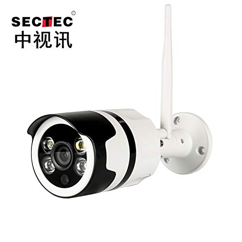 Preisvergleich Produktbild Überwachungskamera Sicherheits-Überwachungskamera Fabrik Wireless WiFi Smart Hd Wasserdicht Ip66 Ebene Innen- Und Außen-Universalkamera 1080P Hd 2 Millionen Kameras Plus 32Gb Speicherkarte