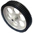 Robot Wheel-10cm Diameter-6mm Hole-Big size