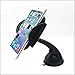 Price comparison product image 360 degree Rotating Universal Car Mount BY TRUSTICLES - Windshield Windscreen Dashboard Car Phone Holder with Large Suction Cup for iPhone HTC LG Smartphone GPS Devices