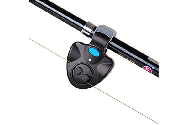 OFKPO Détecteur de touche de pêche, alarme de touche LED pour canne à pêche