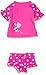 Pumpkin Patch Baby-Girls Rash Vest Set Swimsuit, Pink (Sugar Plum), 12-18 Months