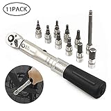 Schützen Sie Ihr Fahrrad mit hoher Präzision. Ein übermäßiges Anziehen der Bolzen verursacht übermäßige Schäden an Ihrem Fahrrad. Das Aufbringen eines zu geringen Drehmoments kann zu losen Bolzen oder Fehlfunktionen führen, was dazu beiträgt, die Lebensdauer von Hochleistungskomponenten zu verlängern.