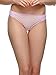 Clovia Women Polyamide & Lace Thong With Low Waist In Light Pink RS.279.00