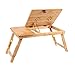 Produktbild Lapdesks TH Folding Laptop Tischständer für Bett Portable Lap Desk Frühstückstablett für Sofa Couch Boden (Farbe : Style-2)
