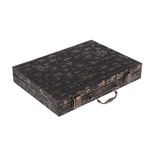 Preisvergleich Produktbild Homyl Chinesisches Traditionelles Xiangqi Schach Brettspiel Schachset für Reise