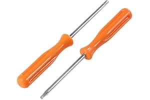 GENERIC T8 and T10 Torx Screwdriver Set - Stainless Steel - for Xbox 360, Playstation 3 and 4 Controllers with Security Tamper Proof Hole Screwdrivers