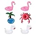 Produktbild Yuccer Aufblasbarer Getränkehalter Flamingo Schwan Schwimmender Getränkehalter für Schwimmbecken Untersetzer für Bier Getränke (6 Pack)