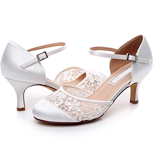 silver 2 inch heels for wedding