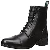 Material Sohle: Kunststoff ARIAT Damen Stiefelette Heritage IV Paddock (mit Schnürung vorne), schwarz, 7 (41)