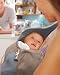 Wallaboo Baby sling Connection, Easy Adjustable and Ergonomic, Newborn and Up, 100% Cotton, Taupe / Grey
