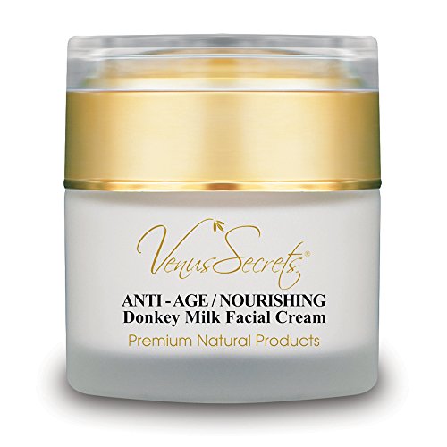 Anti Aging Creme mit Eselsmilch & Arganienöl für Gesicht und Hals – 50 ml – beruhigt die Haut und Hält Sie Geschmeidig – Antioxidantienschutz – Sorgt für eine tiefe Hydration – Reduziert Falten und andere Zeichen der Hautalterung – verbessert Hauttonus und Elastizität - 3