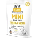 Brit Care Mini K&ouml;pek Kuru Maması, Minik Irk K&ouml;pekler İ&ccedil;in Somon ve Ringa Balıklı, Tahılsız, Deri ve T&uuml;y Sağlığı Form&uuml;l&uuml;, 7kg