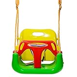 El columpio tiene el diseño de combinación 3 en 1 que satisface la suficiente demanda para el crecimiento de tus hijos. Se adapta desde bebés hasta adolescentes.
