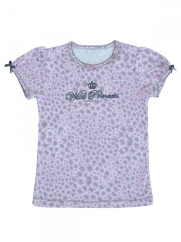Vive maria wild princess t-shirt pour enfant motif léopard rose
