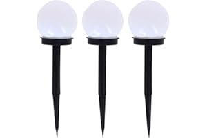 Xanlite PACK3SO50B Pack De 3 Balises RVB IP44-Lumiere Autonomie 8H-Eclairage Lot-Lampe Exterieur Solaire De Couleur-PACK3SO50B