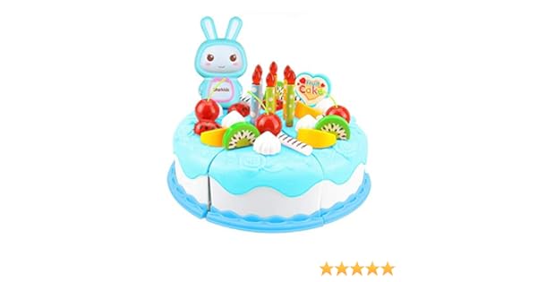 Dinoek Set Di Giocattoli Per Torta Di Compleanno Per Bambini Fai Da Te Giocattoli Di Cibo Per Tagliare La Crema Di Frutta Fai Finta Di Giocare Regalo Giocattoli Prima Infanzia Giochi D Imitazione