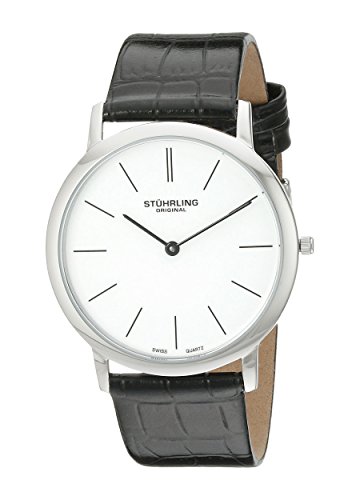 Stuhrling Original 601.33152.A Herren-Armbanduhr Analog Quarz Leder Stuhrling Original 601.33152.A Herren-Armbanduhr Analog Quarz Leder