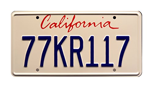 Celebrity Machines Knight Rider | 77KR117 | Metal Stamped License Plate