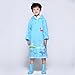 Produktbild Kinderregenmantel EVA-Mode Mit Schultasche Niedlichen Cartoon Poncho,Blue,XL