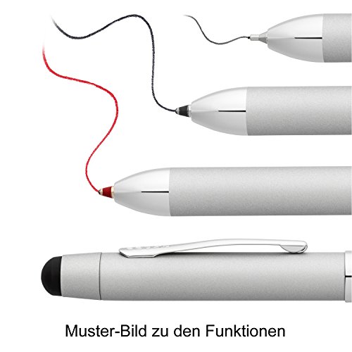 CROSS Multifunktionsstift TECH3+ DARTH VADER STAR WARS-Special Edition Satin Schwarz mit persönlicher Laser-Gravur – Kugelschreiber Druckbleistift und Stylus Pen in einem Schreibgerät - 3
