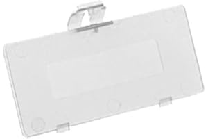 Ambertown Clear Battery Back Door Cover Case for Gameboy Pocket GBP Replaceme