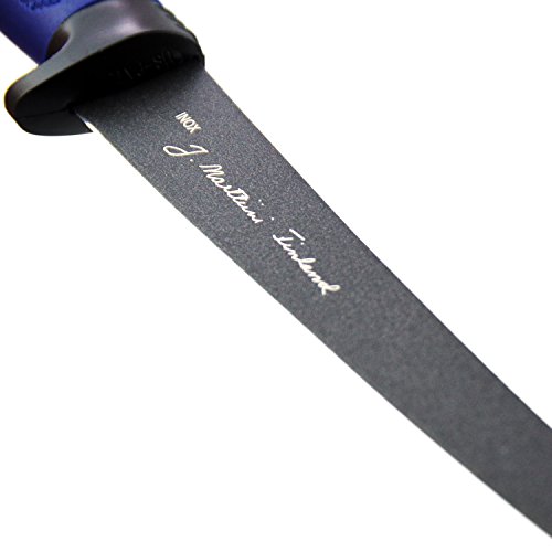 MARTTIINI Martef 36cm Filetiermesser, Klinge 23cm, beschichtet + LANSKY Crock Stick Messerschärfer / Filleting Knife & Sharpener Combo - 3