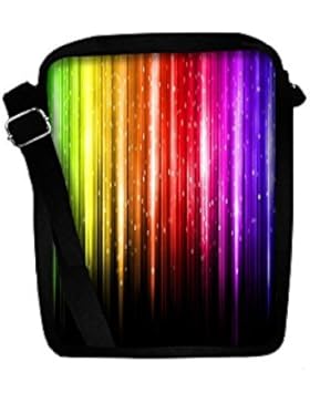 Snoogg , Damen Umhängetasche mehrfarbig multi