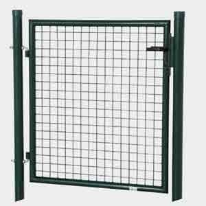 Preisvergleich Produktbild Gartentor 1750x1000 grün Aktion 50x50 Rundrohr