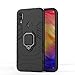 Produktbild AOBOK für Xiaomi Redmi Note 7 Hülle, Stylish Stoßfest Schutzhülle Case, Ring Grip Kickstand, Magnetische Auto-Mount Handyhülle für Xiaomi Redmi Note 7 Smartphone (Schwarz)