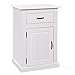 Produktbild Inter Link Country Chic Kommode Highboard Sideboard Anrichte Standschrank Beistellschrank Kiefer Massivholz Weiss lackiert