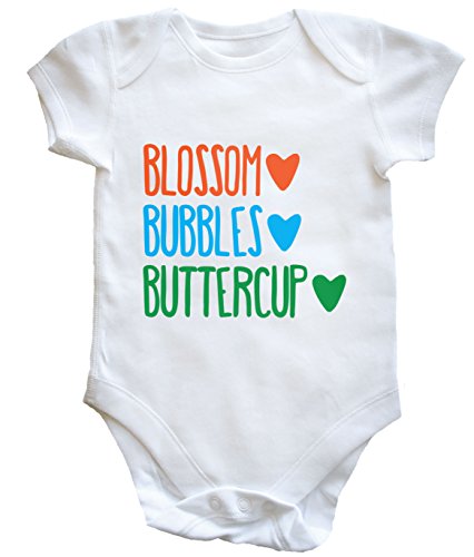 HippoWarehouse BLOSSOM BUBBLES BUTTERCUP baby vest boys girls