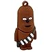 Produktbild Bayram® Star Wars Chewbacca USB Stick 8GB Schlüsselanhänger | 2.0 High Speed Disney Lustige Geschenke Speicherstick | Memory Stick Flash Drive aus Hart-PVC | 3D Figur Gadget