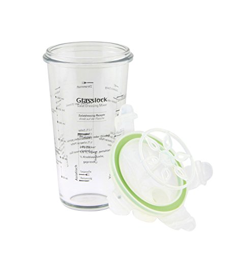 Glasslock (2x PC-318-SD. 2x 450ml) Frischhaltedose aus Glas – Shaker Typ- - 3
